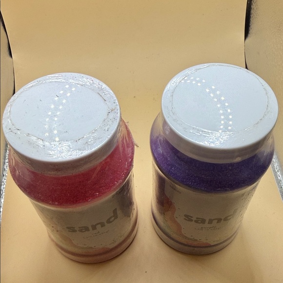 Treehouse Studios Sand Jar Set - Red & Purple - Picture 2 of 3